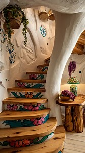 More ideas @ https://www.bohemianboho.com/wanderlust-steps-creating-a-bohemian-inspired-rustic-staircase/ #bohostyle #bohemian #bohostyle #bohemianstyle #homedecor #hippie #Gypsy #hippiestyle | Boho Chic Decor Ideas