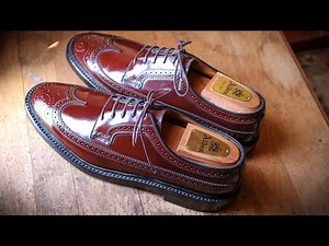 SHELL CORDOVAN SHOES: Care and Maintenance for Shell Cordovan Allen Edmonds, Alden, & Florsheim