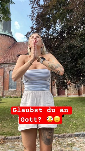 Glaubst du an Gott? 🫪🙂#single #dating #hanna #fun
