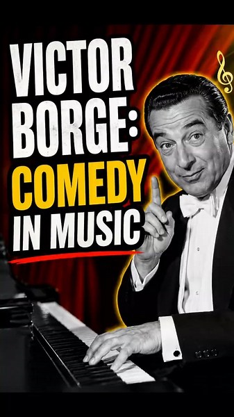 Victor Borge – Comedy in Music 🎹😂 A Timeless Masterpiece #shorts #comedy # piano #80smusic