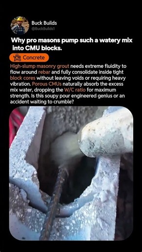 Why Masonry Grout Needs High Fluidity