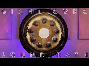 Uninterrupted Giant Gong Sound Bath Meditation for Stress & Tension | Gongland #9 | Meditation Music