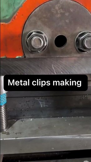 Precision Metal Clip Production #IndustrialMachines #MetalIndustry #FactoryProcess