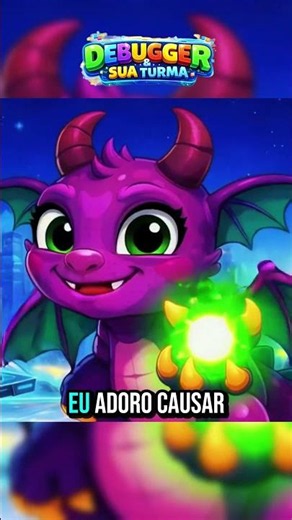 Conheça o Bugzilla! O bug mais divertido da turma 🐞💜 #Shorts