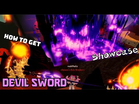 Master pirate | ⟨full guide⟩ Showcase & How to get🎃Devil sword🎃 #masterpirate #akice