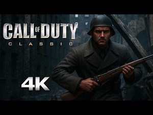 CALL OF DUTY CLASSIC All Cutscenes (Full Game Movie) 4K 60FPS