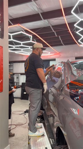 Follow along as we showcase the vinyl wrap process 🤘🏼 | LUX Customs Of Orange Beach