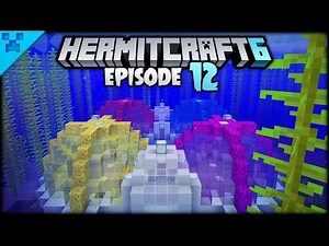 EPIC MINECRAFT AQUATIC BASE PROGRESS! | Hermitcraft 6 (Minecraft Survival Let's Play) | Episode 12