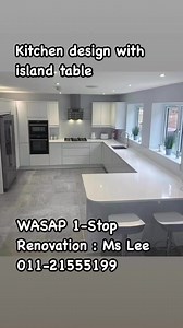 Here are some modern design of kitchen …..with island table …A...