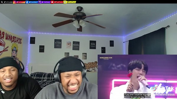 BTS Just One Day: Twins Reaction to Live Performance