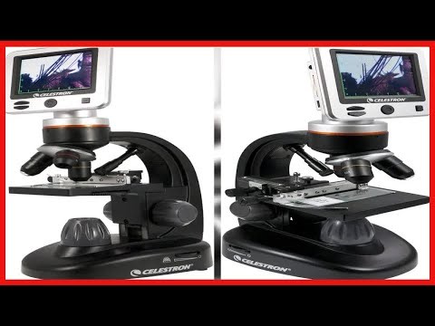 Celestron – LCD Digital Microscope II – Biological Microscope with a Built In 5MP Digital Camera
