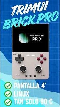 🕹️ Trimui Brick Pro Review Características #retrogaming #y5tecnologia #retro