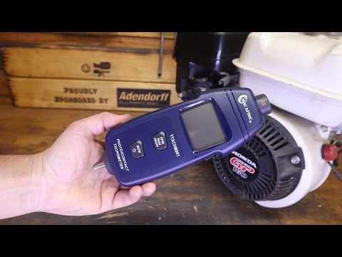 Got a nice tachometer from our sponsor.