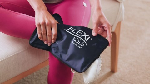 2 FlexiKold Gel Ice Packs - Ice Packs for Injuries Reusable, Back Pain Relief, Knee Ice Pack Wrap, After Surgery, Ice Pack for Knee - 6303-COLD-2PK by NatraCure - Medium – 2PK