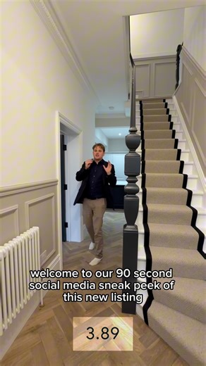 90 Seconds ⏱️ 3 Floors 📈 6 Bedrooms 🛌 7 Hundred Thousand Pounds 🤑 2 Really, really quite unfit middle aged men 🙋‍♂️🙋‍♂️ Let’s Go 🚀 (Full listing and reel coming soon 👀) #jesmond #periodhome #90seconds #renovation | Jan Mitchell Properties North East