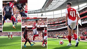 Arsenal 'unlock cheat code' in pre-season after two identical goals against Lyon