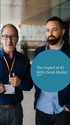 Impact of AI with Derek Muller #LINO25 #chemistry #artificialintelligence