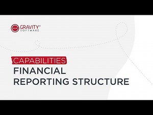Gravity Software Financial Reporting Capabilities
