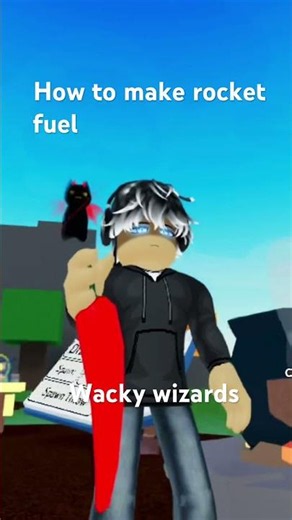 How to make rocket fuel in wacky wizards