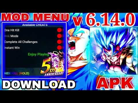 DRAGON BALL LEGENDS MOD APK 6.14.0 | DOWNLOAD DBL MOD MENU VVIP HACK UNLIMITED CRYSTALS TERBARU 2025