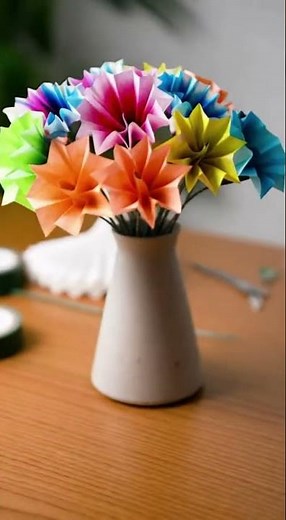 Color Explosion Coffee Filter Flowers! 🌈🌼