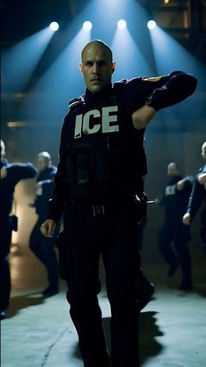 🧊 ICE Officers Dance to Ice Ice Baby #ice #vanillaice