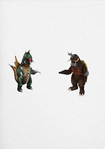 Gigan and Megalon Battle in Kaiju Universe