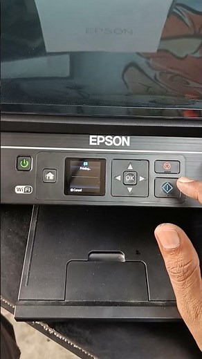 Epson l485 printer nozzle check
