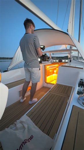 Behind the scenes from the upcoming video ”Hallberg-Rassy 340 - The Movie” https://www.hallberg-rassy.com/yachts/hallberg-rassy-340 | Hallberg-Rassy