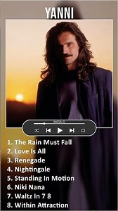 Yanni MIX Best Songs #shorts ~ 1980s Music So Far ~ Top Adult Alternative, New Age, Progressive