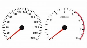 Demonstration Blinking Functioning Speedometer Car Stock Footage Video (100% Royalty-free) 1094515787 | Shutterstock
