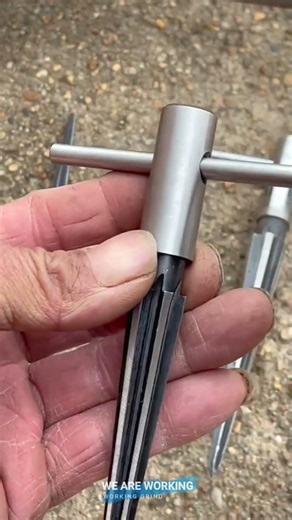 Tapered Reamer Hand & Drill Use 🔧