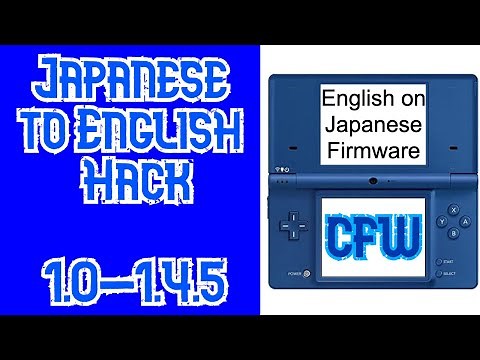 I Modded a Japanese DSi to Display in English