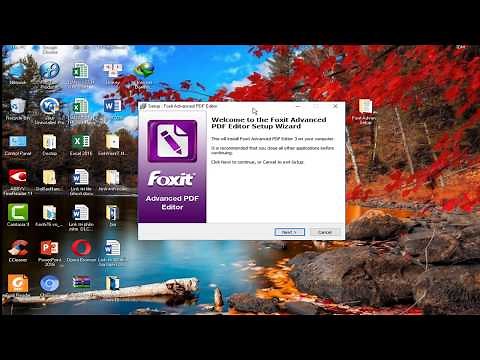Phần mềm đọc và chỉnh sửa PDF Foxit PDF Editor