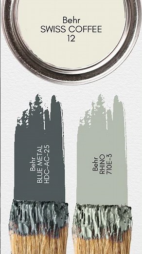 Colors that go with Behr Swiss Coffee