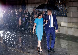 Prince Harry and Meghan were back in London last night to attend one of their last official engagements together before they quit royal life. The couple presented awards to members of the Armed Forces, including one winner who used the moment to propose to his partner on stage in front of the royals. | Channel 5 News