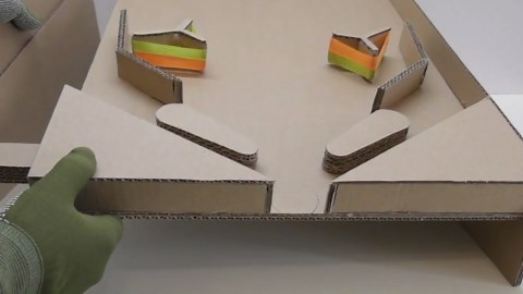 Best DIY Cardboard Pinball Gumball Machine Game with Real Gum