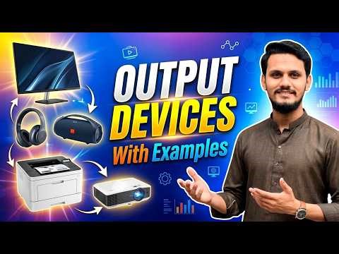 What are Output Devices in Computer? || Definition & Examples (Urdu/Hindi) || Mohsin Ali Javed
