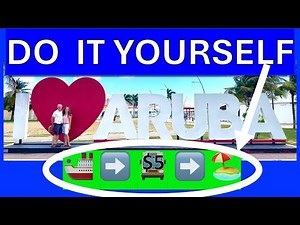 What to do in Aruba | How to Get Around Aruba for $5 | Arubus Guide from Cruise Port to Eagle Beach