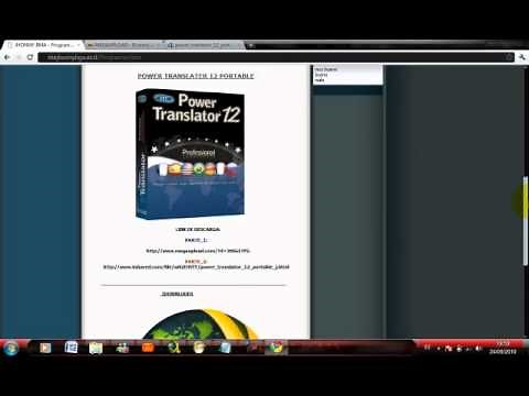 Como descargar L&H Power Translator Pro Versión 12 portable Gratis.mp4