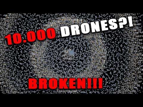 I Simulated 10,000 Drones in Unity - It Didn’t Work