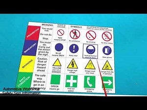 Demo Video Safety Sign Automotive Workshop