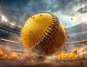 Softball Digital Backdrop – Sports Photography Background for Photoshop | Softball-themed Design | Instant PNG Digital Download Backdrop - Etsy