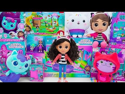 Gabby,s Dollhouse Unboxing Toy Collection | Satisfying unboxing GABBY'S Dollhouse party Room Playset