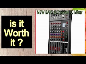 NEW BAXS 6 Channel DJ Mixer Features - Important Information