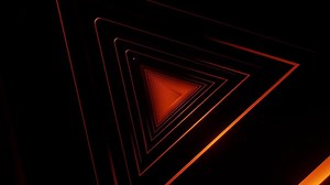 Download Spinning triangle geometric loop animation for free