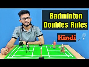 Badminton Doubles Rules in Hindi