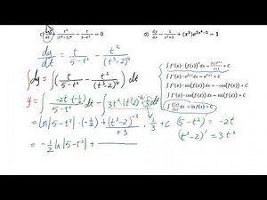 Topic 5 Solving Simple Differential Equations (2)
