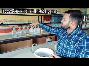 How to prepare reagent for lab || 2M NaOH laboratory reagent #lab #reagent ‪@a2zpractical991‬