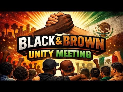 Jake News is live! Black and brown unity meeting!